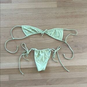 Light green bikini